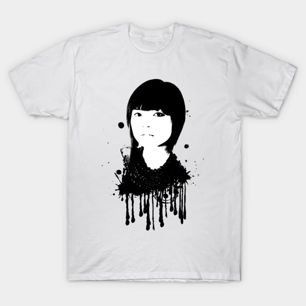 China girl T-Shirt by Allbestshirts